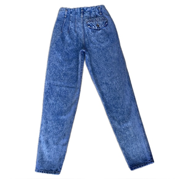 ππΌ NUOVO Vintage Sculptural High Rise Jeans | 80s 90s Atelier Denim Sz 26 - Picture 2 of 8